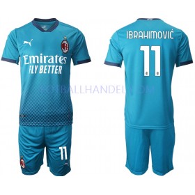 Barn Fotballdrakter AC Milan Zlatan Ibrahimovic 11 Tredje 2020-21 Kortermet